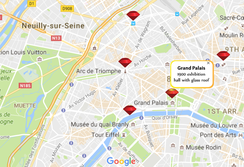 Special and beautiful look of your Google or Yandex map