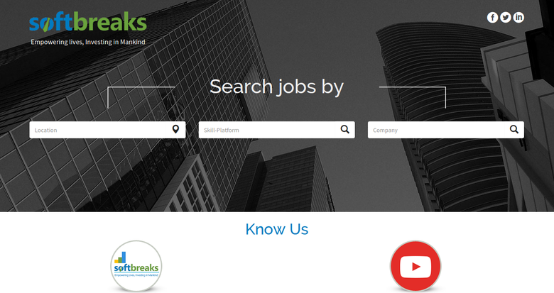 Softbreaks - Recruitment Portal (QA for Mobile Web App)