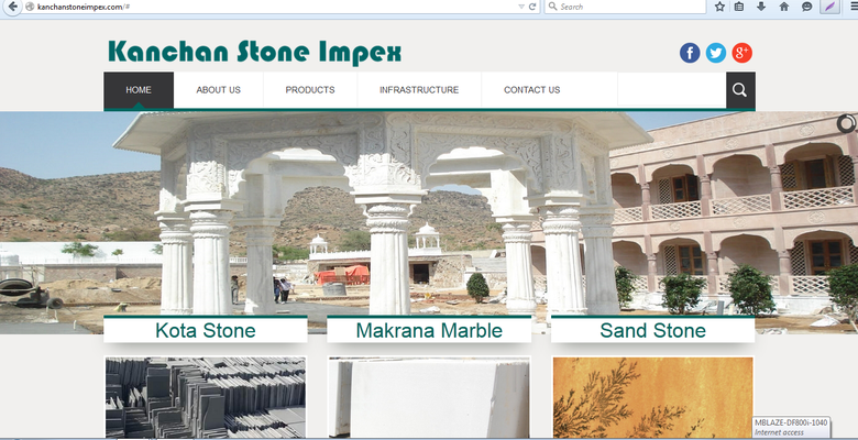 Marble Website