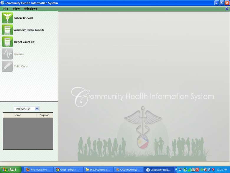 Community Health Information System
