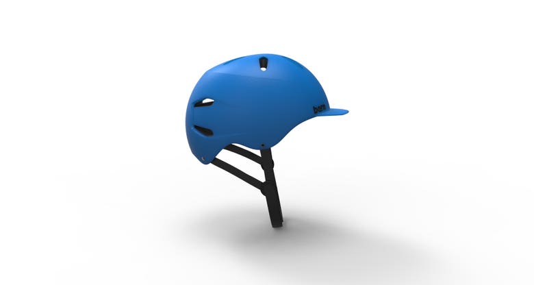 3D model bike helmet