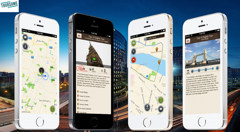 Tourist mobile app