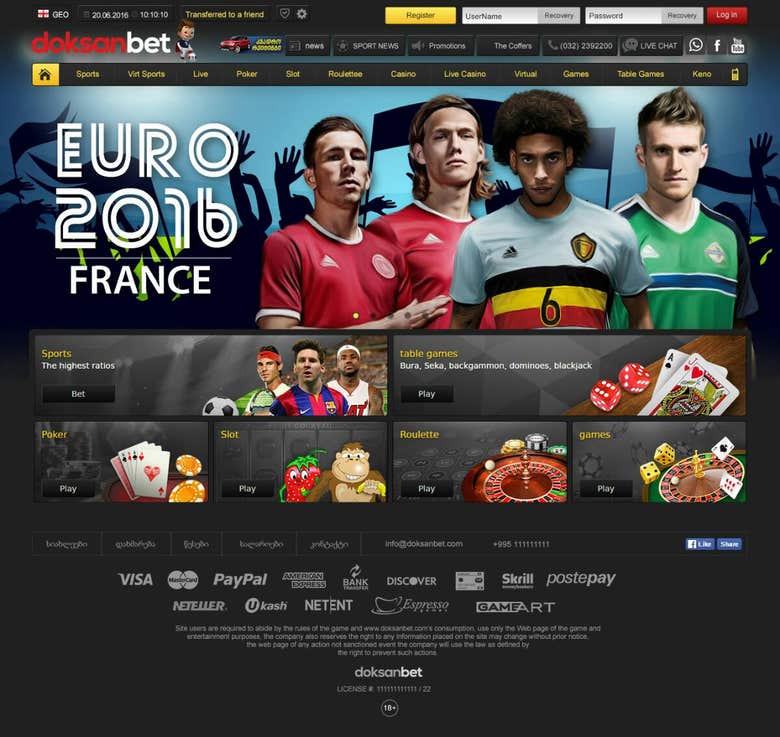 Games Betting Site