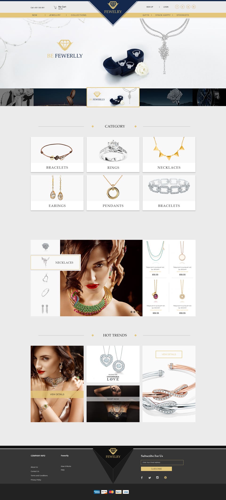 Online Jewelry store