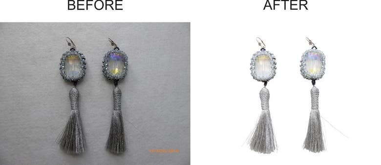 jewellery background removal