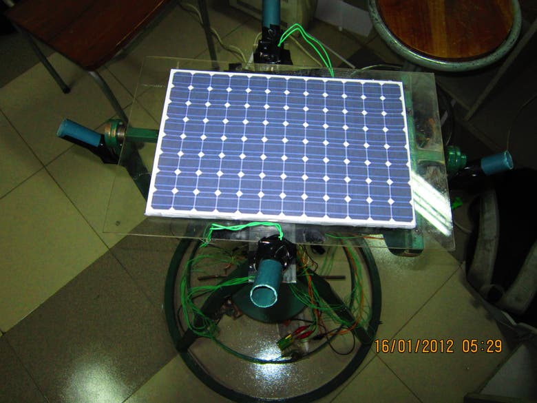 I have completed a project and thesis about solar tracker