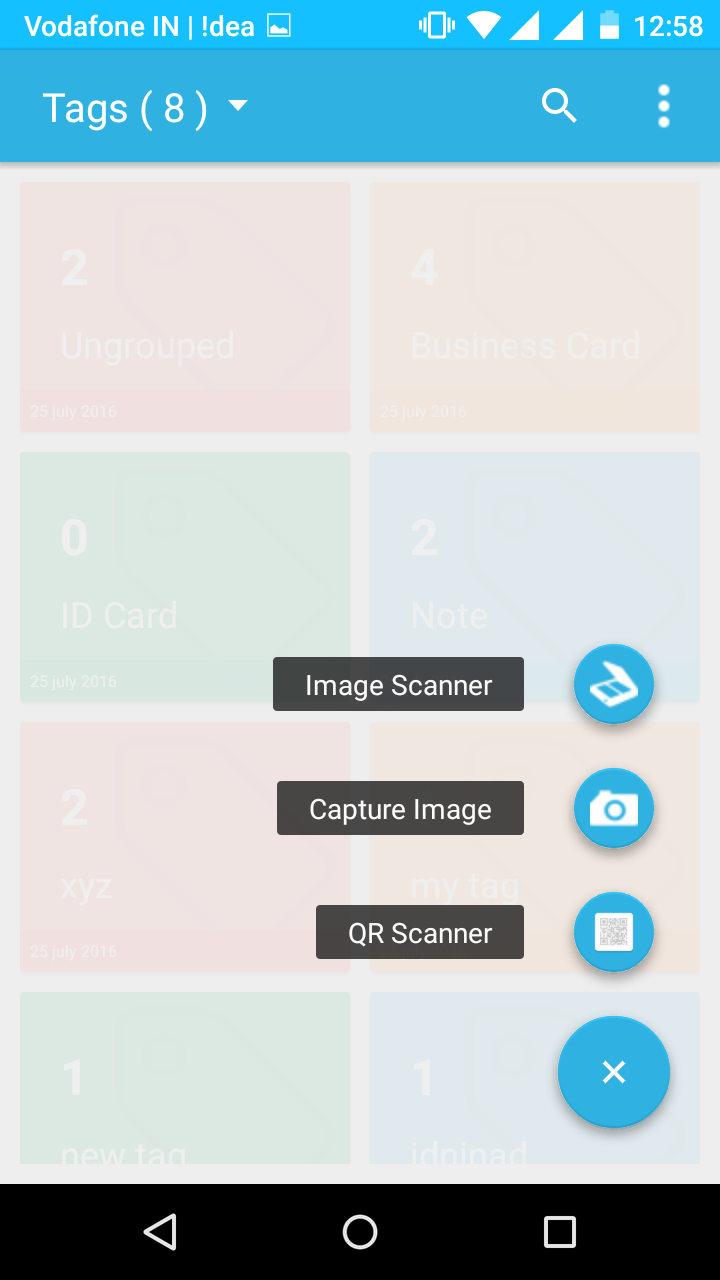 CamScanTag – Application to Take photos/Scan Documents/ S