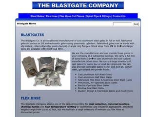 BlastGateCo.com: Created Backend CMS for Content Management