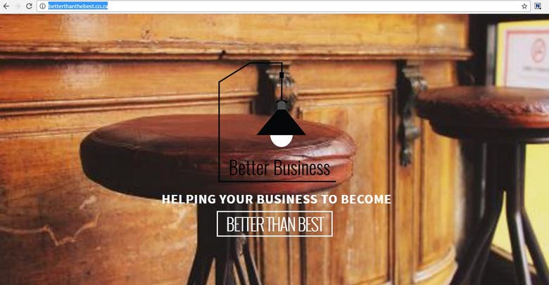 http://betterthanthebest.co.za/  ( Business website)