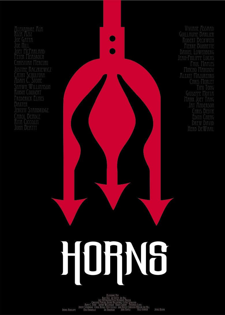 Horns Movie Poster Freelancer