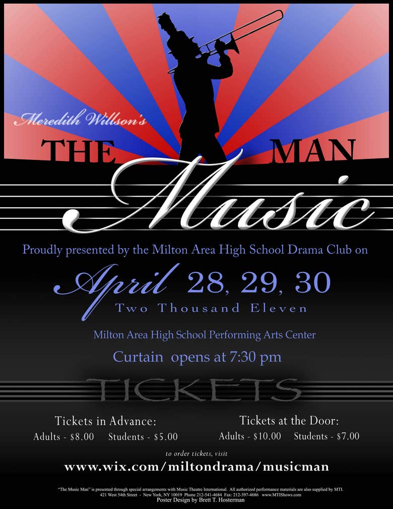 Musical Poster - The Music Man
