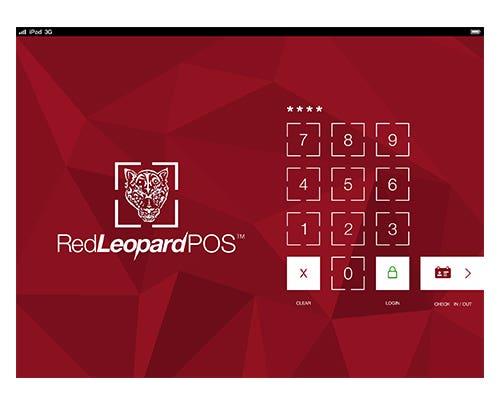iPad - Red Leopard POS - Screenshots