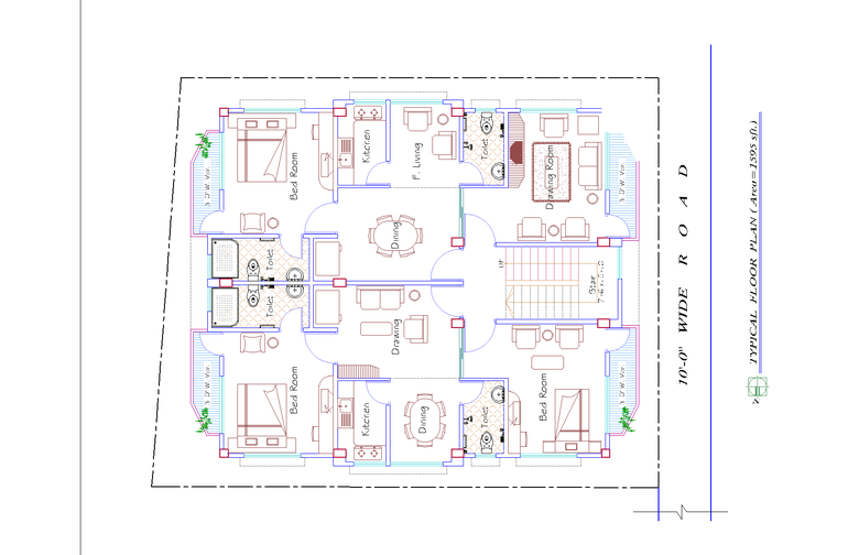 Autocad drafting floor plan