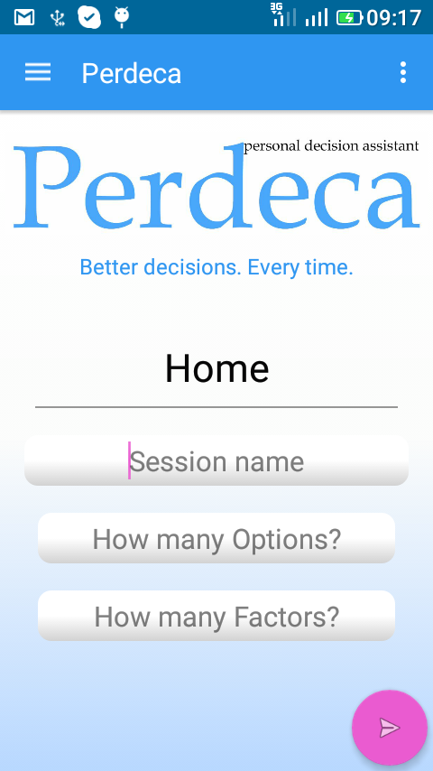 Android App, Personal Desision Assistant