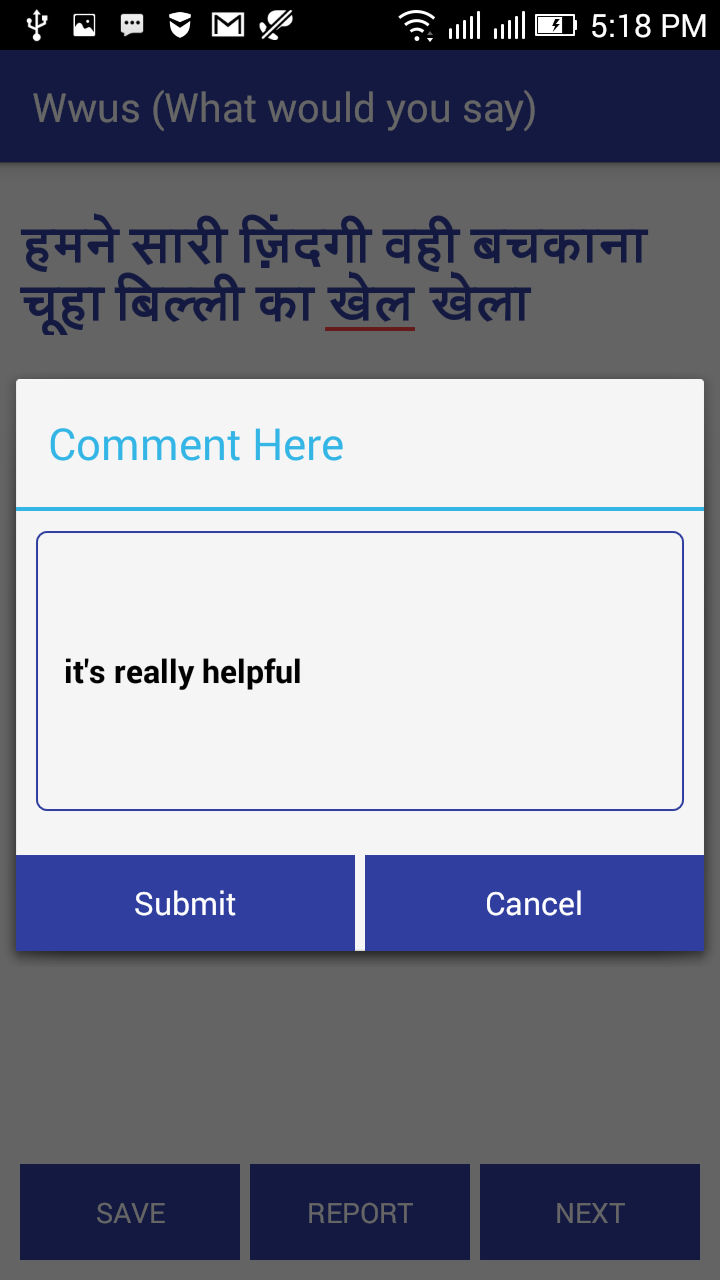 Hindi to English