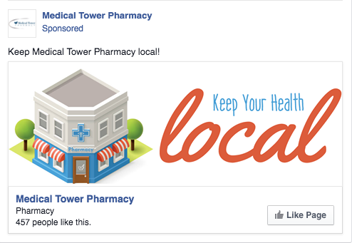 Facebook Ad for Increasing Page Likes