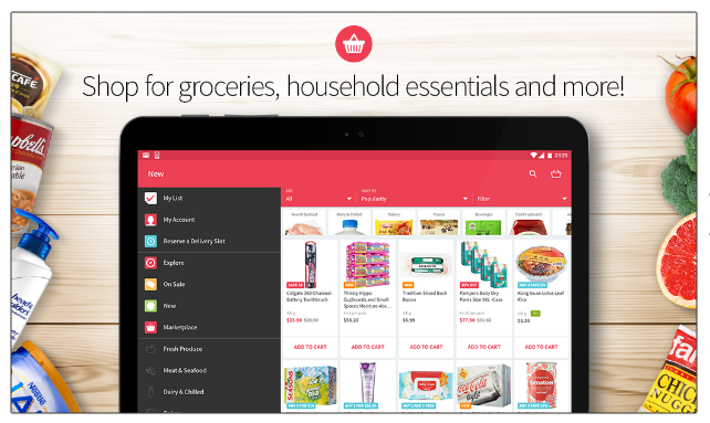 Red Mart Grocery Shopping (Android App)