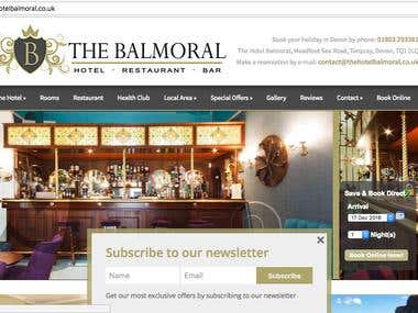 The Hotel Balmoral http://www.thehotelbalmoral.co.uk/