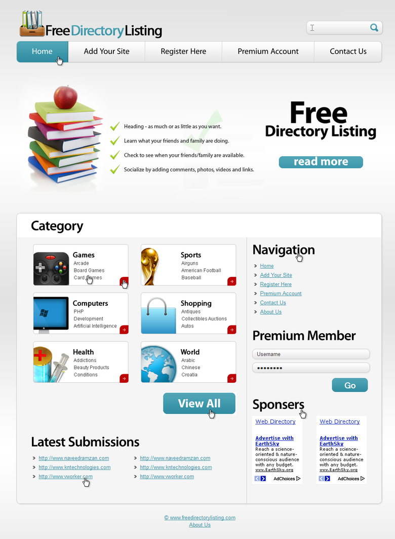 Free Directory Listing