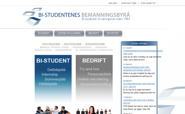 www.bibb.no - Business student recruiting agency