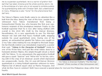Tim Tebow: the Philippines&#039; NFL Football Hero