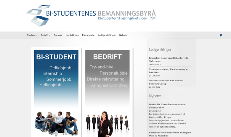 www.bibb.no - Business student recruiting agency