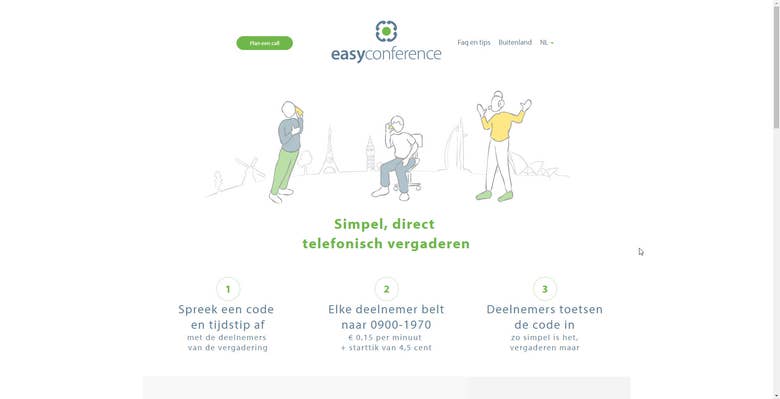 Easyconference - PSD to HTML + Wordpress
