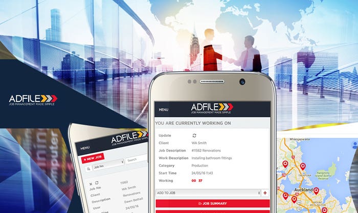Adfile job management App