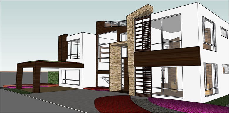 Kishan House - 3D Modeling