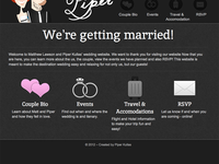 My Wedding Website