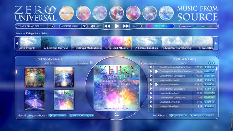 Zero Universal -an online music platform