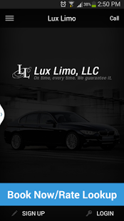 LuxLimo -Xamarin App