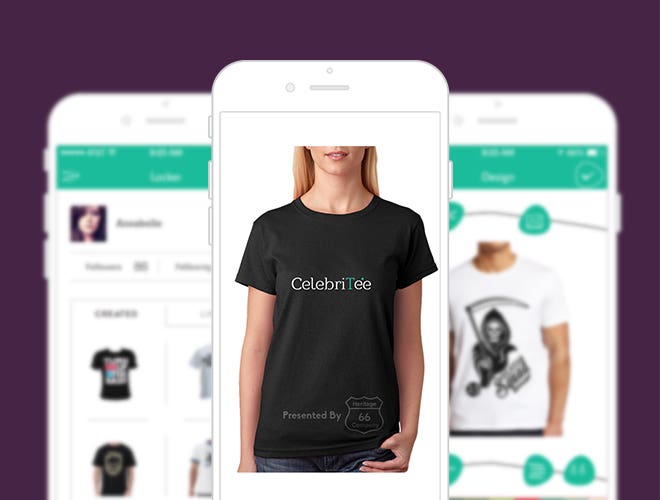 T shirt designer app