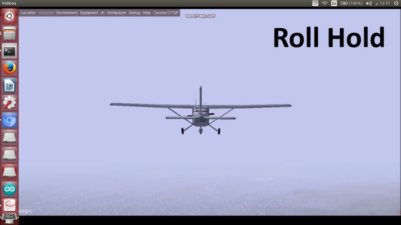 Aircraft modeling, Simulation and simple autopilot control