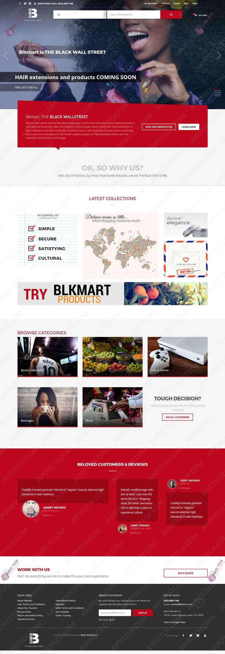 Blkmart E-Commerce Website Like Amazon