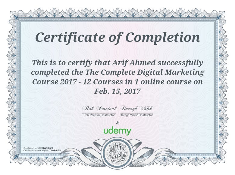 The Complete Digital Marketing Course 2017