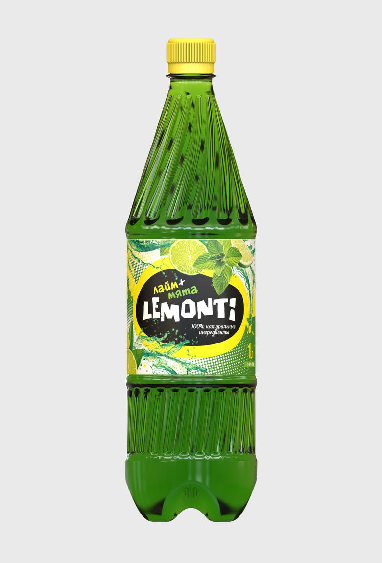 Carbonated water "Lemonti"