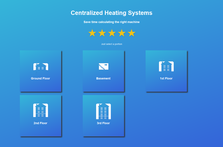 Centralized Heating System Calculator