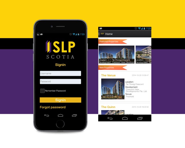 SLP - IOS Info application is an integrated information sys