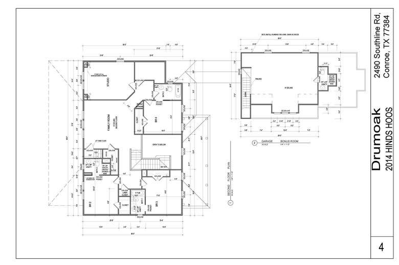 ARCHITECTURAL drawings 2 - HOUSE - Imperial