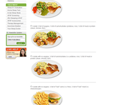 Eat Well Online Quiz webpage
