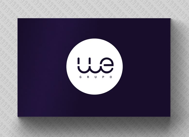 Diseño de marca grupo WE
