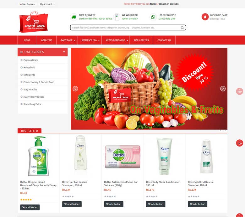 OpenCart Store | Shop and save Ajmir