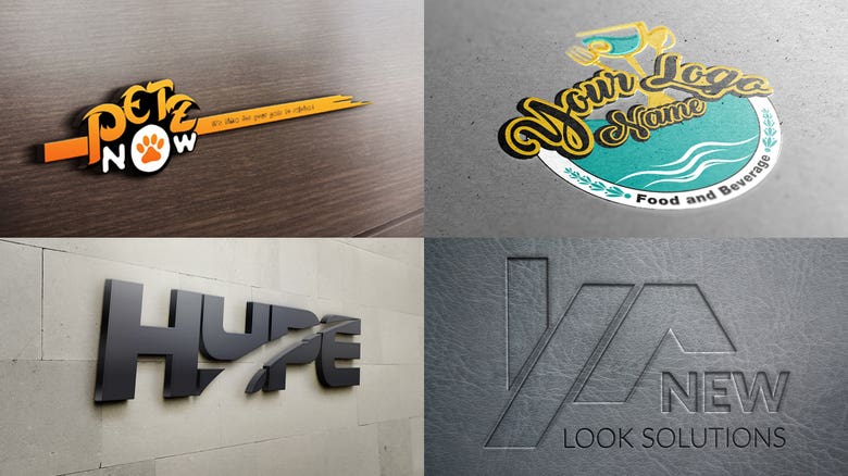 My Logo Designs + Stationery item Samples Design