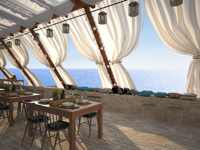 Seaside restaurant and Trattoria