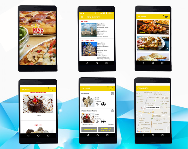 Food order app Multi vendor app