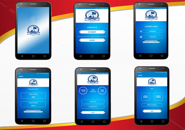 CBRC College app for reward point notification Android app