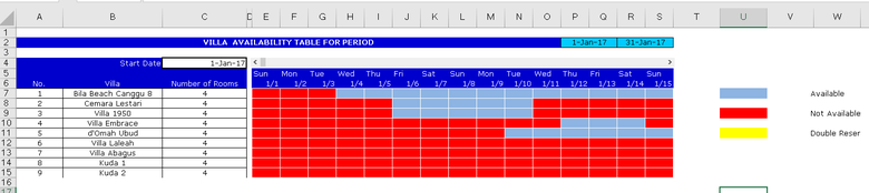 Excel Weekday/Labor work calculator