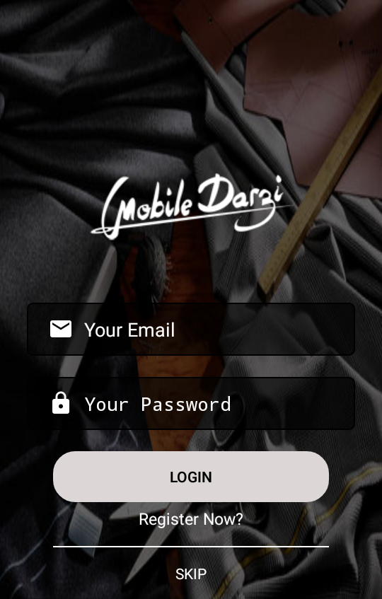 Android App:- Mobile Darzi Tailor App