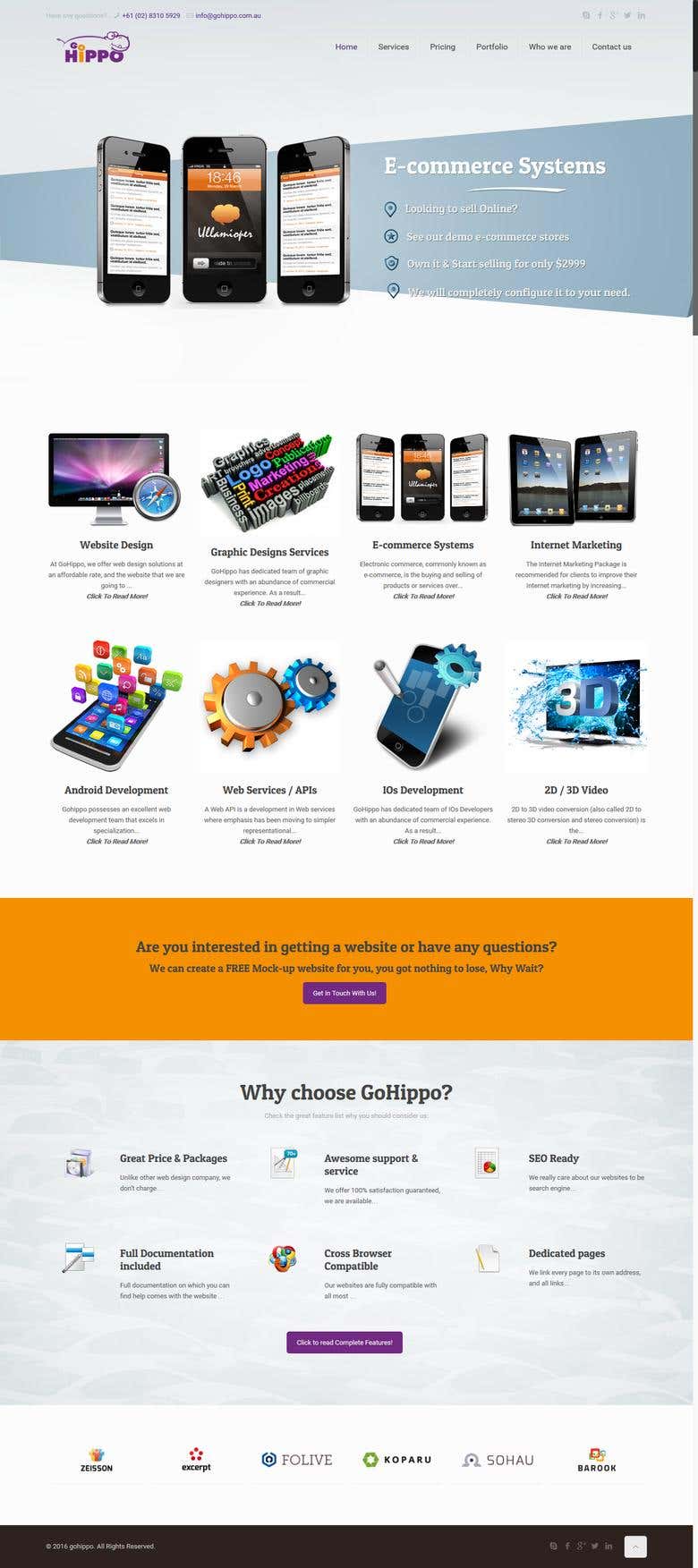 Hippo E-commerce site